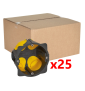 Legrand - Écobatibox - LOT de 25 Boîtes d'encastrement 1 poste - BBC - Profondeur 50mm - D.67mm - Réf : 080031Lx25