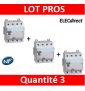 LEGRAND - Interrupteur différentiel DX3-ID 4P 63A - 30mA - AC - 411662x3