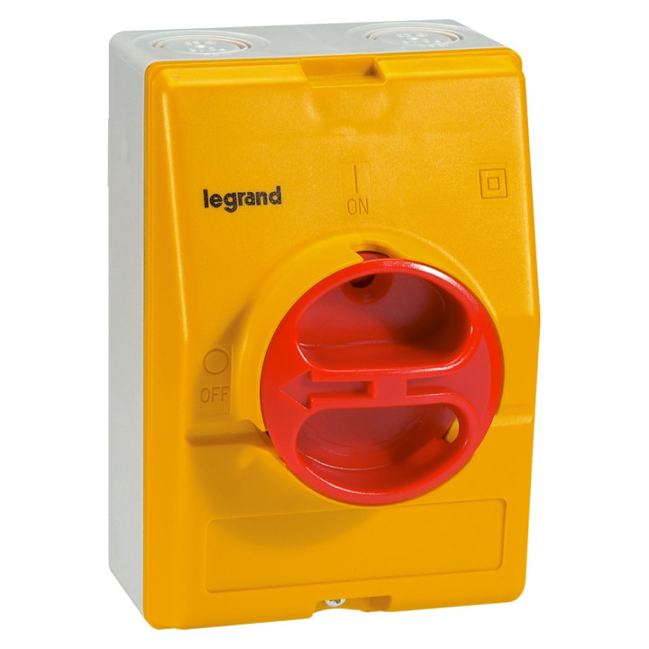 Legrand - Interrupteur de proximité - 4P neutre G - 25 A - 022183
