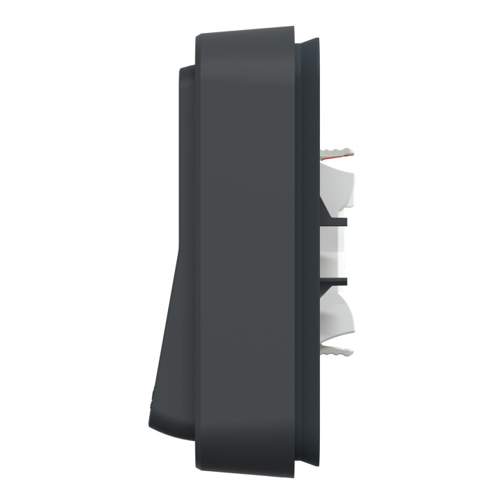 Schneider - Mureva Styl - Va et vient - encastré - IP55 - IK08 - bornes auto - Gris anthr - Réf : MUR35037