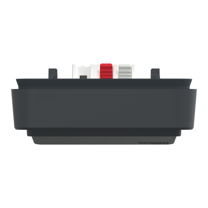 Schneider - Mureva Styl - Va et vient - encastré - IP55 - IK08 - bornes auto - Gris anthr - Réf : MUR35037