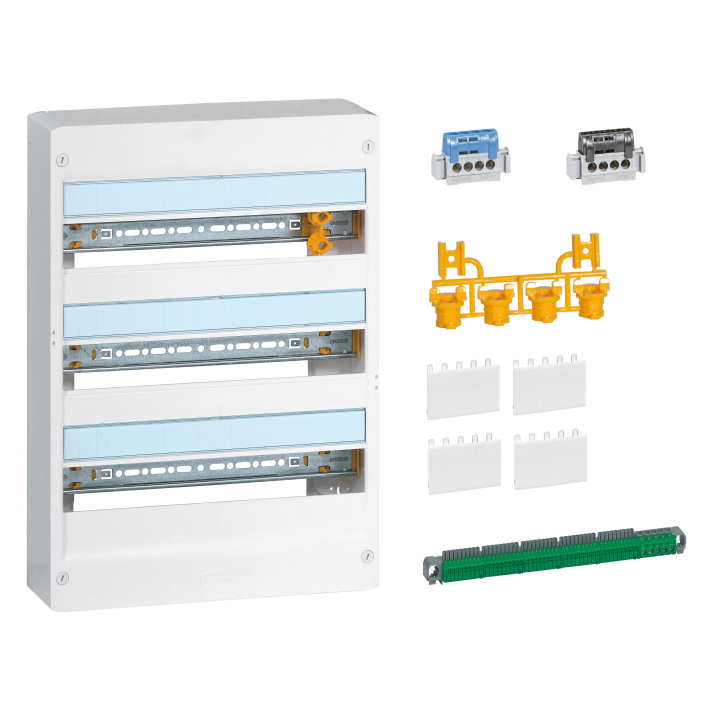 Legrand - Coffret DRIVIA 54 Modules - 3 Rangées de 18M - largeur 355mm - Réf : 401223