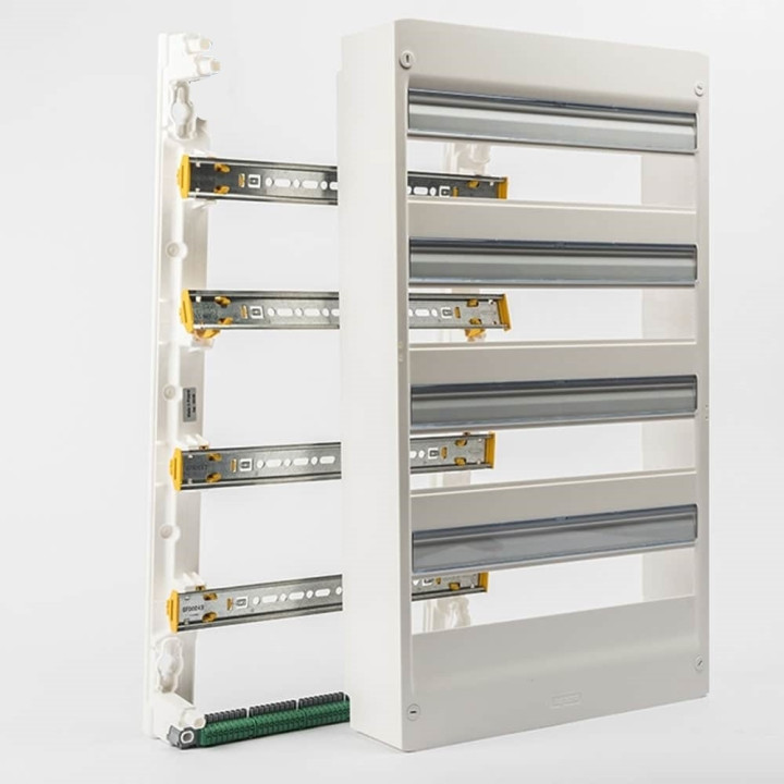 Legrand - LOT - Coffret DRIVIA 72 Modules + porte - Réf : 401224+401234