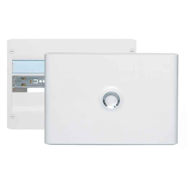 Legrand - Coffret DRIVIA 18 Modules - 1 Rangée de 18M  + porte - largeur 355mm - 401221+401231