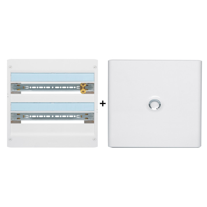 Legrand - LOT - Coffret DRIVIA 36 Modules + porte - largeur 355mm - 401222+401232