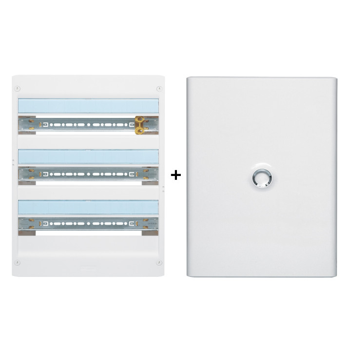 Legrand - LOT - Coffret DRIVIA 54 Modules + porte - Réf : 401223+401233