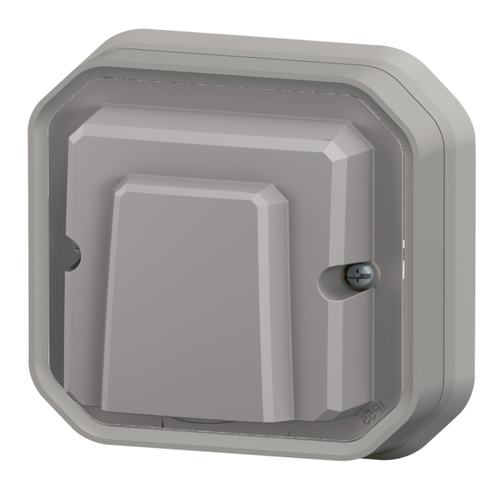 Legrand - Plexo - Sortie de câble - Encastré - Gris - IP55/IK07 - Réf : 069848L