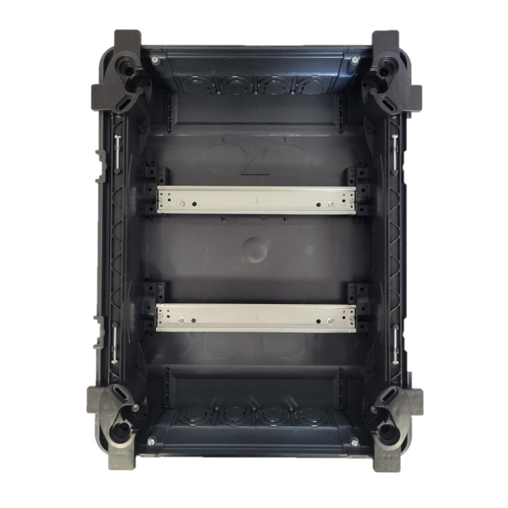 Schneider - PrismaSeT XS - Coffret encastré - 2R - 13M - sans porte - Réf: LVSXS213