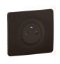 Legrand - Céliane 2024 - Prise électrique affleurante - Noir mat - 2P+T 16A - 1 poste - Réf : CJ0111