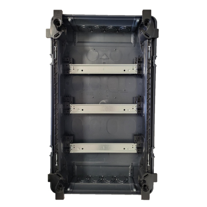 Schneider - PrismaSeT XS - Coffret encastré 3 rangées 13 modules - sans porte - Réf : LVSXS313