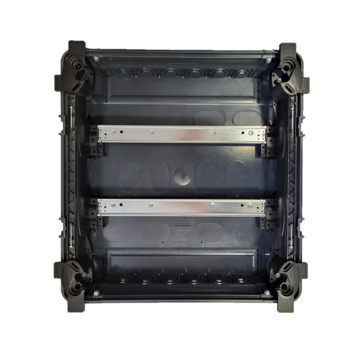 Schneider - PrismaSeT XS - Coffret encastré - 2R - 18M - sans porte - Réf: LVSXS218