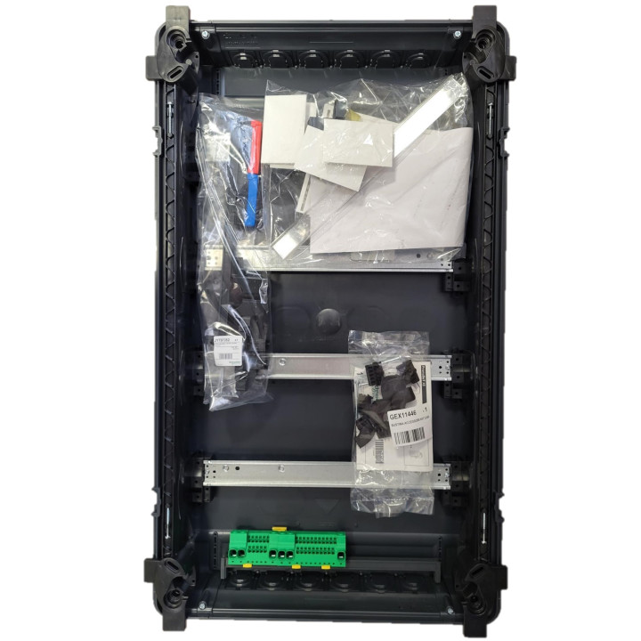 Schneider - PrismaSeT XS - Coffret encastré - 4R - 18M - sans porte - Réf: LVSXS418