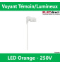 Schneider - Odace - Témoin/Lumineux - LED orange - Réf : S520290