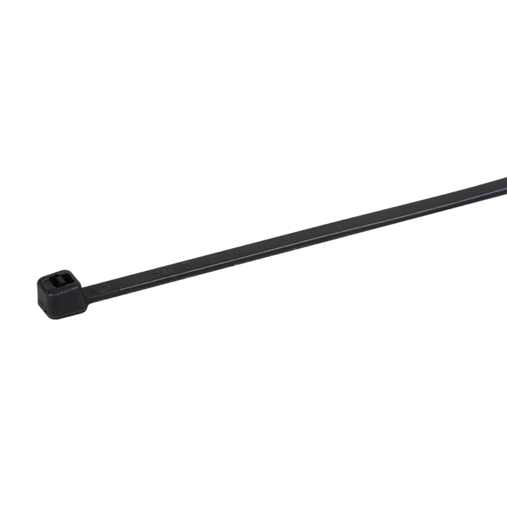 Eur'ohm - Colliers d'installation noir  200x3,5mm - Lot de 100 pièces - Réf. : 43116