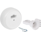 Eur'Ohm - KIT point de centre DCL en saillie - Ø85 mm - avec douille DCL E27 - Réf : 53098