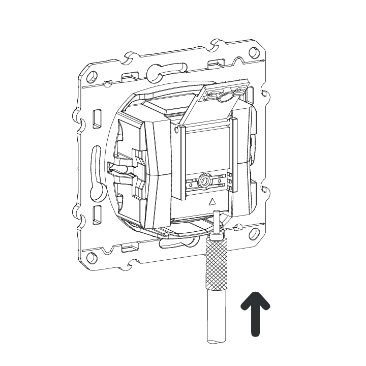 Schneider - Prise TV/FM Odace - Blanc - Réf : S520451