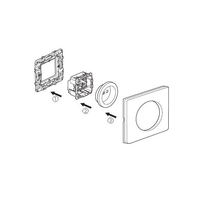 Legrand Céliane - Mécanisme PC 2P+T - 16A - Réf.: 067111