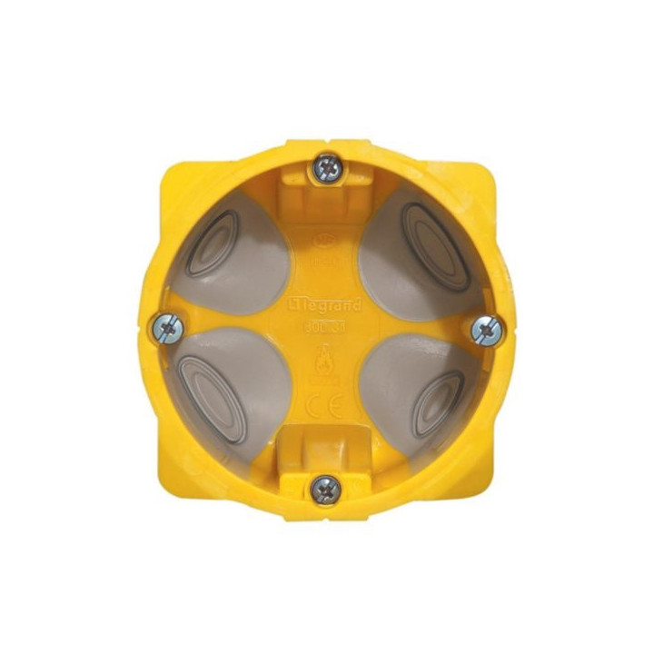 Legrand Batibox - Boîte d'encastrement 1 poste BBC - Profondeur 40mm - Réf.: 080021