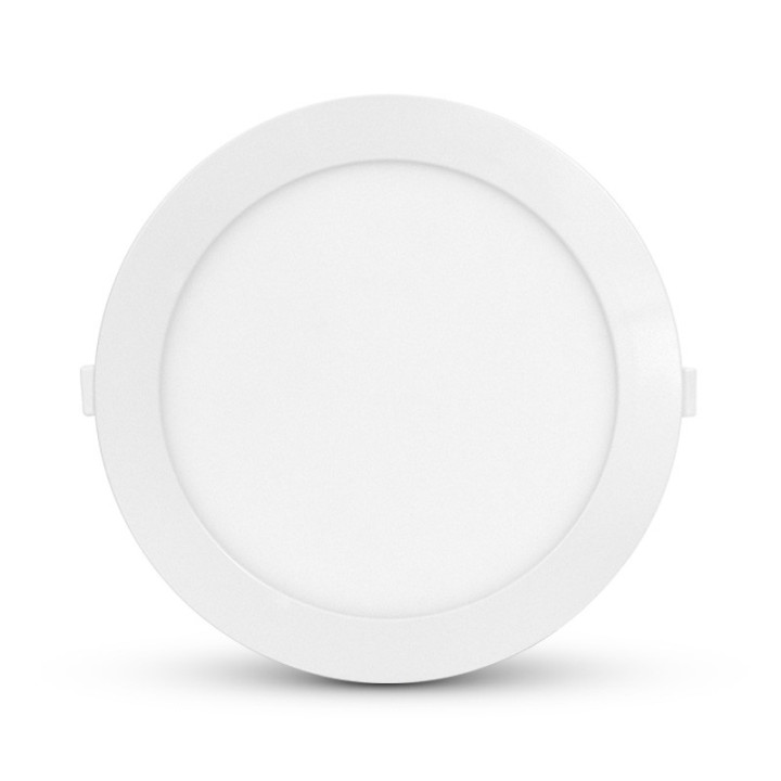 Miidex - Plafonnier LED Blanc Ø230 18W 4000°K - Réf : 77574