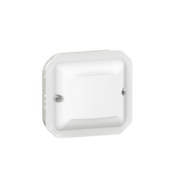 Legrand - Plexo - Détecteur mural universel - Infrarouge - Composable - Blanc - IP55/IK08 - Réf : 069520LA
