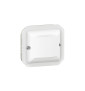 Legrand - Plexo - Détecteur mural universel - Infrarouge - Composable - Blanc - IP55/IK08 - Réf : 069520LA