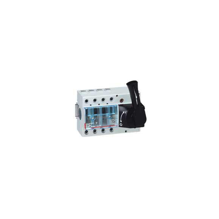 Legrand - Interrupteur sectionneur Vistop - 100 A - 4P - cde frontale - poignée noire - 022522