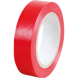 Euro'Ohm - Ruban Adhésif Rouge Multi Usage 15mm x 10m - Réf : 72005