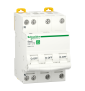 Schneider RESI9 - disjoncteur modulaire - 3P+N - 10A - courbe C - peignable - Réf : R9PFC710
