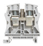 Legrand - Bloc jonction Viking 3 - À vis - Gris - 1 entrée & 1 sortie - Pas 12 mm - Réf : 037164