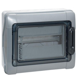 Legrand - Plexo - Coffret étanche 12 modules - 1 rangées - IP65/IK09 - Réf : 001921