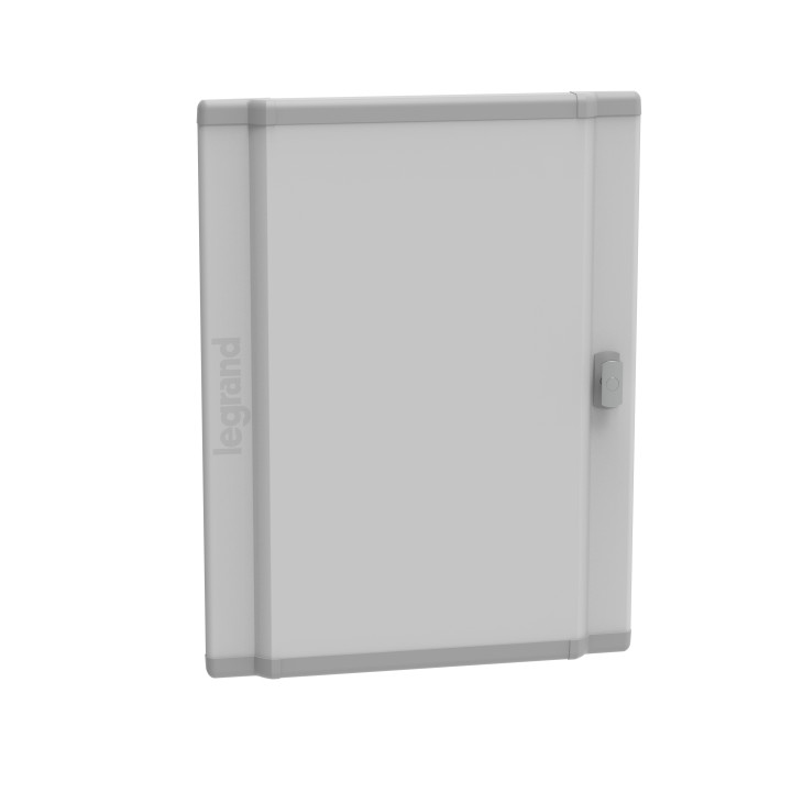 Legrand - Porte Métal Galbée pour Coffret de distribution XL3 HP 160 - 4 rangées de 24M - Réf : 1PD4R24