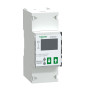 Schneider - Acti9 iEM - compteur d'énergie mono - 100A - afficheur Modbus - Réf : A9MEM2455