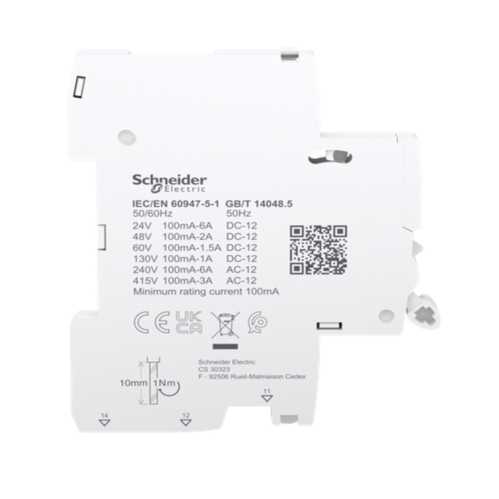 Schneider - Acti9 - iOF - Contact auxiliaire OF - 100mA à 6A - Réf : A9A26904