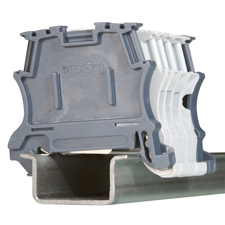 Legrand - Butée de blocage pour bloc de jonction Viking 3 - Pas 6 mm - Réf  037510