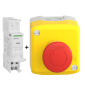 Schneider - LOT iMX+OF déclench. à émission tension + contact aux. 100-415VCA 110-130VCC - Réf : A9A26946+XALK178E
