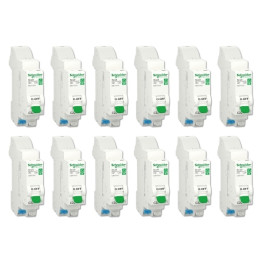 SCHNEIDER - LOT DE 12 DISJONCTEURS XE AUTO 20A - R9EFC620