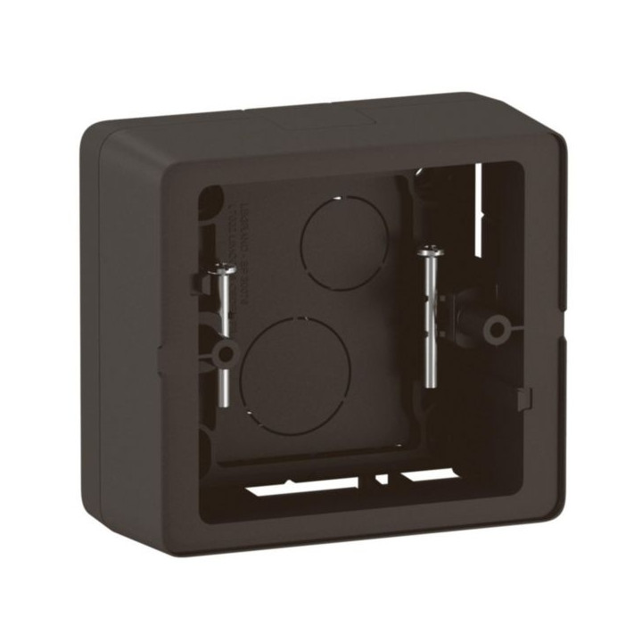Legrand - Céliane 2024 - Cadre saillie Noir mat - 1 poste - Réf : CN0231