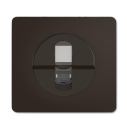 Legrand - Céliane 2024 - Prise RJ45 simple Cat.6A STP complète noire - 1 poste - Réf : 080251 + CM0346 + CN0346 + CP0101