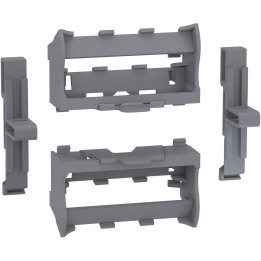 Schneider - Resi9 - Kit supports borniers pour coffrets Resi9 et Prisma ou tout rail Din - Réf : LGYT601R