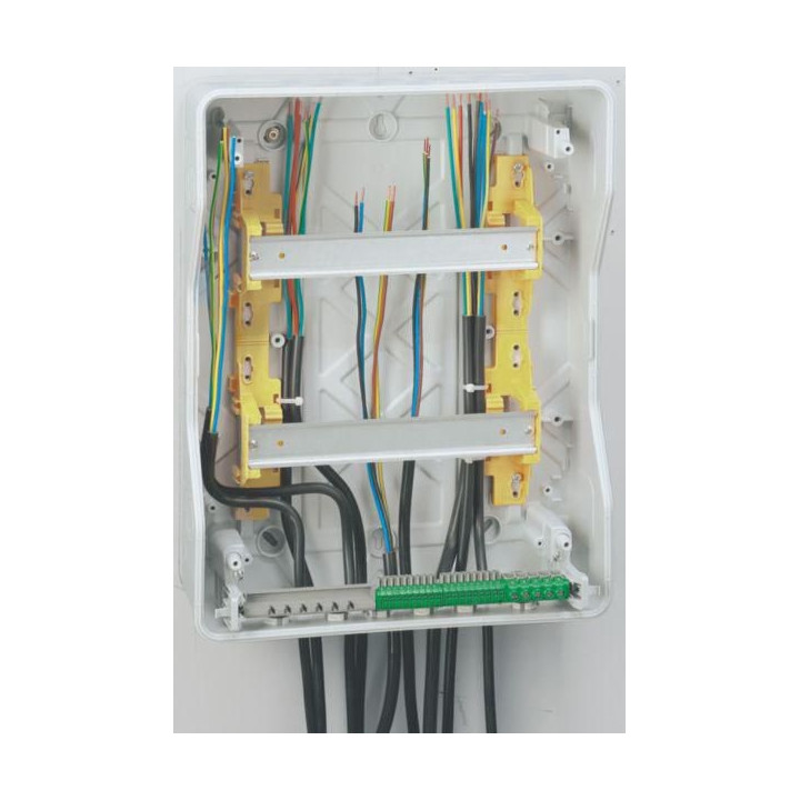 Legrand - Plexo - Coffret étanche 24 modules - 2 rangées - IP65/IK09 - Réf : 001922