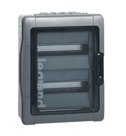 Legrand - Plexo - Coffret étanche 24 modules - 2 rangées - IP65/IK09 - Réf : 001922