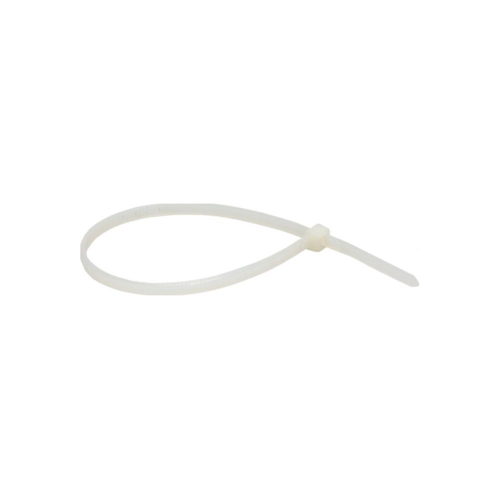 Eur'ohm - Colliers d'installation incolores PA66 140x3,5mm - 43110