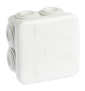 Eur'ohm - Boîte de dérivation étanche - Carrée - IP55 - 60x60x40mm - Réf : 50015