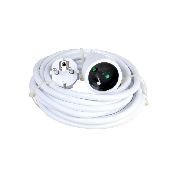 Euro'Ohm - Prolongateur 5m - 16A- 3x1,5 - Réf : 63012