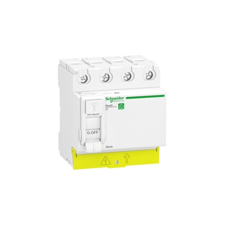 SCHNEIDER - Resi9 XP - interrupteur différentiel - 4P - 40A - 30mA - Type A - peignable - Réf : R9PRA440