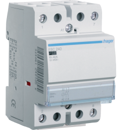 Hager - Contacteur 40A, 2F, 230V - ESC240