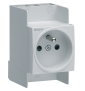 Hager - Prise modulaire 2P+T 16A - SNS216