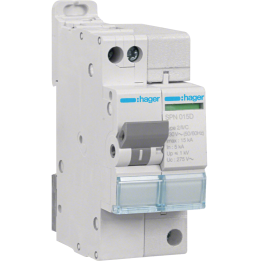 Hager - Parafoudre Mono auto-protégé 15KA - SPN715D