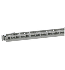 Legrand - Support de borniers - vide - 35 trous - L. 276 mm - 004817