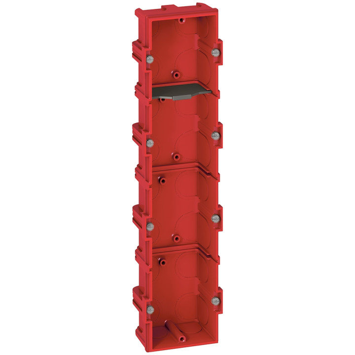 Legrand Batibox - Boîte à sceller 4 postes Hor/vert - 080144